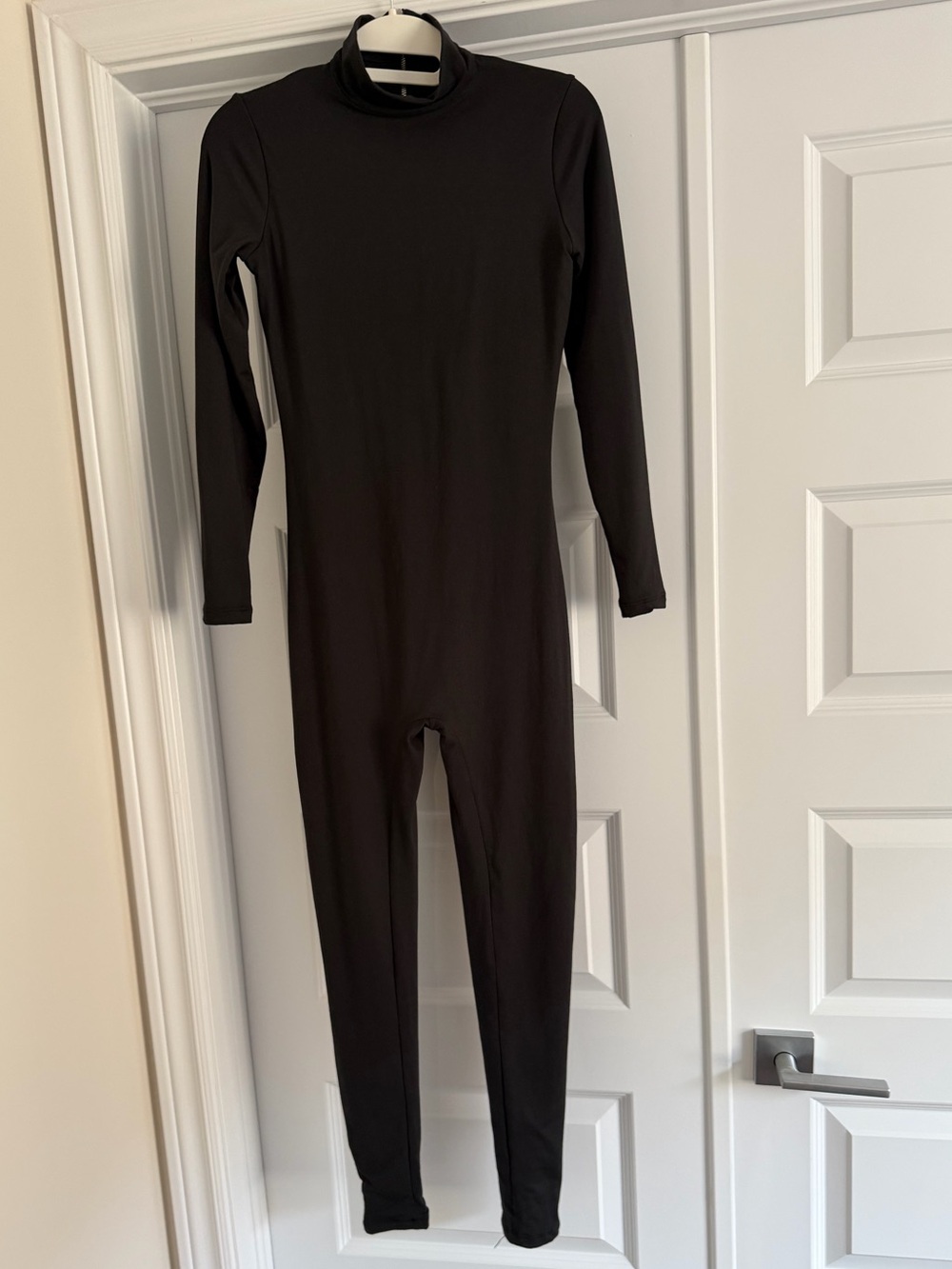 BUMPSUIT The Gigi Black Mock Neck Maternity Unitard - Size S